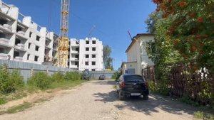 Работа Башенного крана КБ 403. Бор, Нижегородская облас?