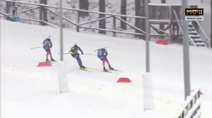 Халили, Серохвостов и Поварницын зарубились на финише. Лучшие моменты PARI Кубка России по биатлону