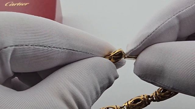 Купить золотой браслет Cartier оригинал в антикварном ма?