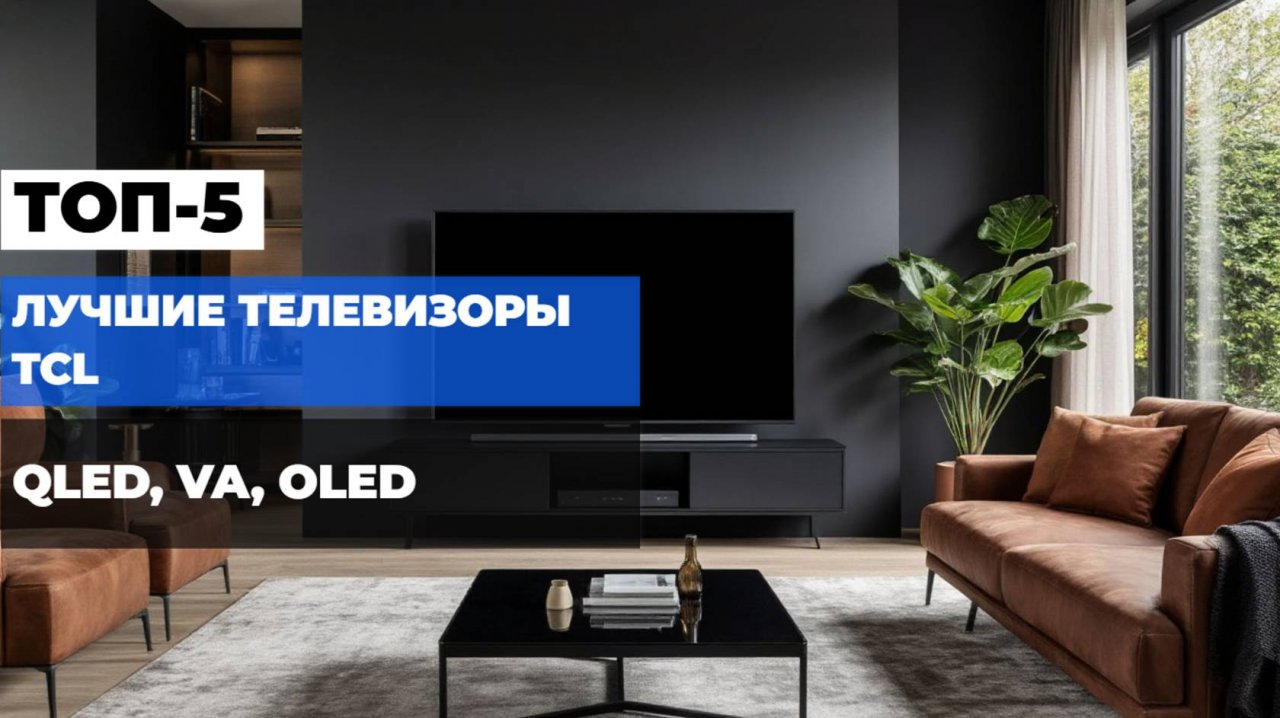 ЛУЧШИЕ ТЕЛЕВИЗОРЫ TCL 2025: ТОП-5 ТВ (QLED, VA, OLED) 43-75 ДЮЙМОВ!