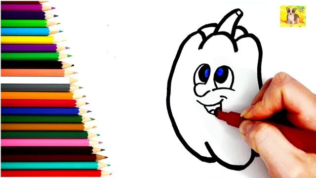 Как нарисовать Салатный Перец/Просто рисовать Салатн? смотреть онлайн