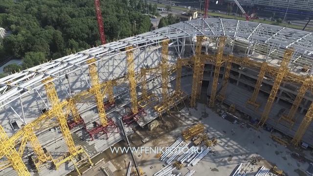 Стадион Динамо: строительство