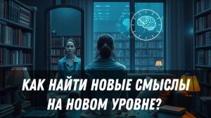 Терапевтический разбор "Как найти новые смыслы на новом уровне?"