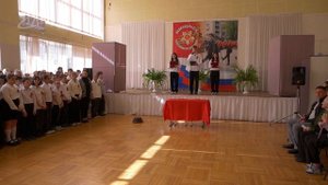 Парту героя открыли в школе №15