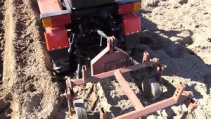 Мтз 132Н Подготовка под посадку картошки. Нарезаем греб