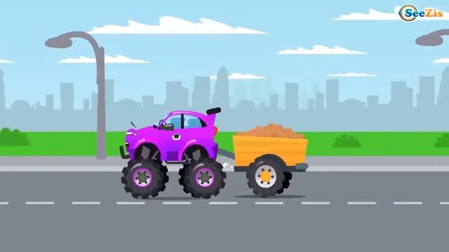 Большой сборник мультфильмов синий трактор