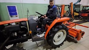 Обзор японского мини-трактора Kubota GL19