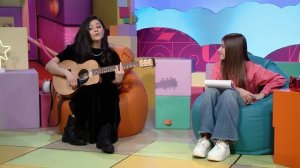 Женя Любич - «С добрым утром, малыши!» рубрика «МузТок», телеканал Карусель