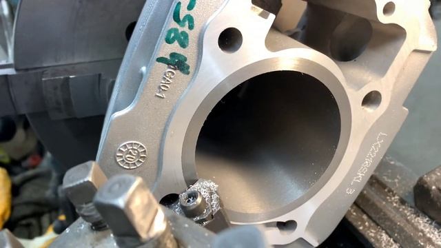 ГИЛЬЗУЮ цилиндр китайского TEKKEN 250 #двигатель #мотор #мо смотреть онлайн