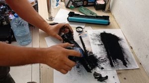 Как заправить картридж CANON 6030 6020 6000