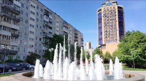 Новосибирск. Фонтан на улице Гоголя