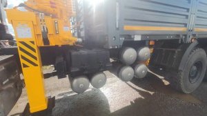 Кран-манипулятор автомобильный на шасси Shacman Х3000 6x6(ка?