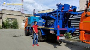 Мощная буровая установка УРБ 2Д3 для задач геологии. Об
