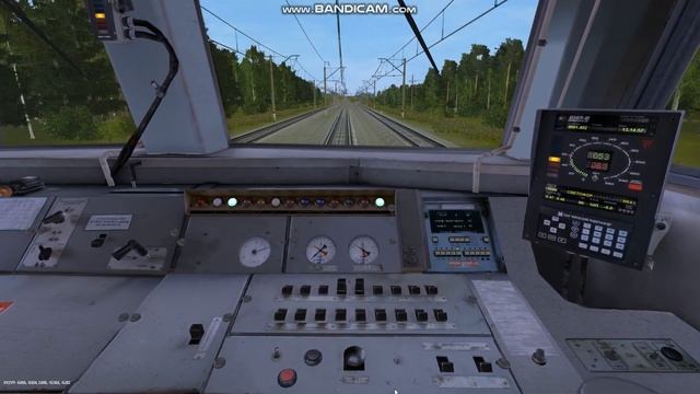 ЭР2Т-7099 по участку Кубинка-2-Кубинка-1 БМО | Trainz 12