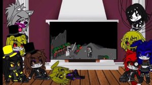 Реакция Фнафа 4 анимы на - Madness Combat 5 Depredation.