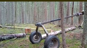 Бревновоз адаптер для мотоблока МТЗ 08Н