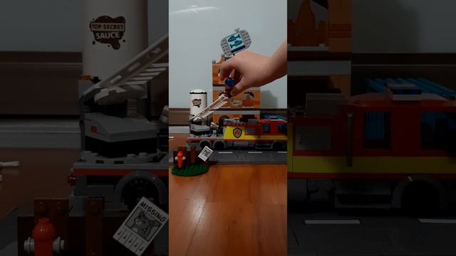 Обзор моего нового набора LEGO City 60321 Пожарная команда   