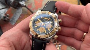 Обзор часов Breitling Chronomat Сталь / Золото