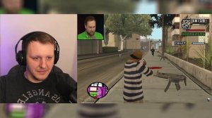 СМЕШНЫЕ МОМЕНТЫ С КУПЛИНОВЫМ #46 - Grand Theft Auto: San Andreas | Реакция на Купли нова