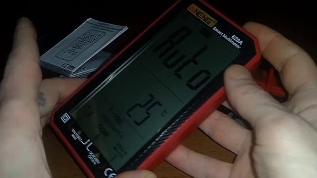 ANENG 620a как отключить режим автовыключение выключение