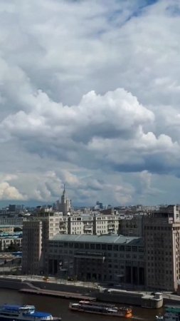 Вид со смотровой площадки Храма Христа спасителя