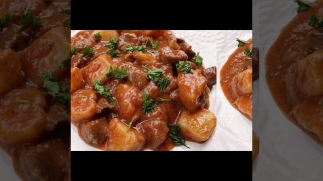 Гуляш с подливкой,картошка.Gulas,krompir.ням.🤤😋 смотреть онлайн