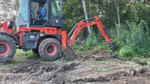 Корчевание пней клык-рыхлителем на ProKeeper R25