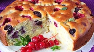 Пирог ягодный. Простые и вкусные рецепты.