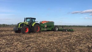 Демотур CLAAS AXION 940 та AMAZONE Precea 12000 TCC | Показники