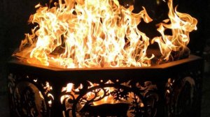 Шедевр для вашего двора — костровая чаша, где живёт магия огня и гармония природы! 🔥