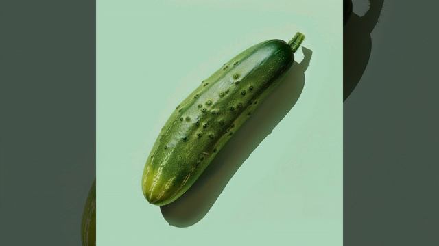 Зелёный огурец