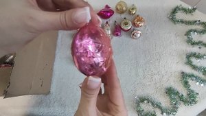 14. Советские ёлочные игрушки. Распаковка 3 часть