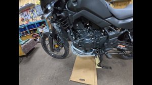 Установка дуг HEED  Honda XL 750 Transalp.