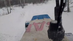 Эксперимент с отопителем кабины МТЗ 80. Малая кабина.