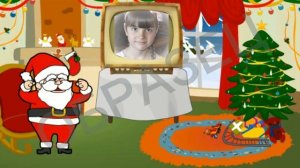 С Новым Годом! Образец именного мульт-видео поздравления детей с Новым Годом!