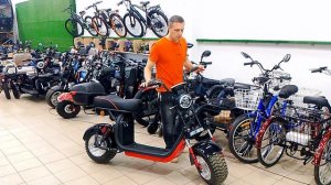 Самый востребованный электроскутер WHITE SIBERIA PRO 2500W