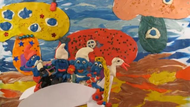 "Смурфики летят на день рождения Сони" смотреть онлайн