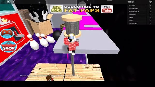 Играю в РОБЛОКС/ROBLOX Escape The Bowling Alley Obby! смотреть онлайн