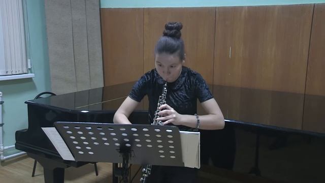 этюд  №6  Сильветрини  Silvestrini Etude for oboe 6 смотреть онлайн