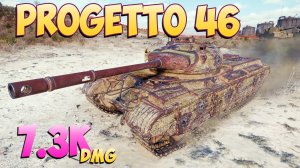 Progetto 46 - 4 Фрагов 7.3K Урона - Очарованный! - Мир Танков