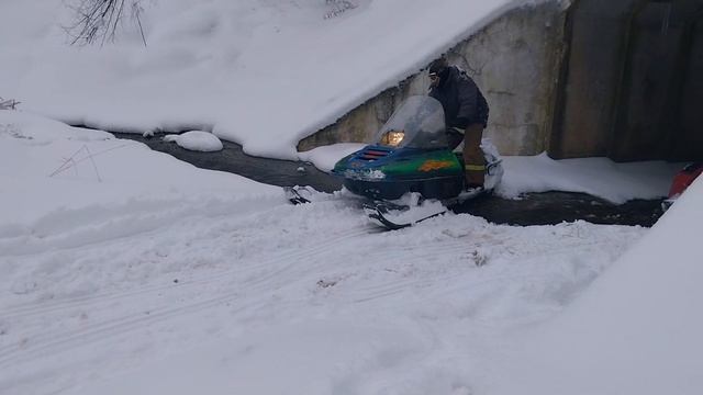 Снегоходы Рысь и Буран. Покатушки.