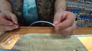 Как подогнать кивок под мормышку. Заточка кивков.