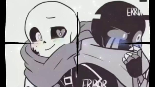 Эррор × Инк   [Она немного ниже меня ростом] смотреть онлайн