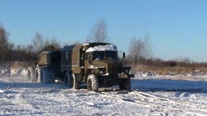 УРАЛ против вездехода ХИЩНИК