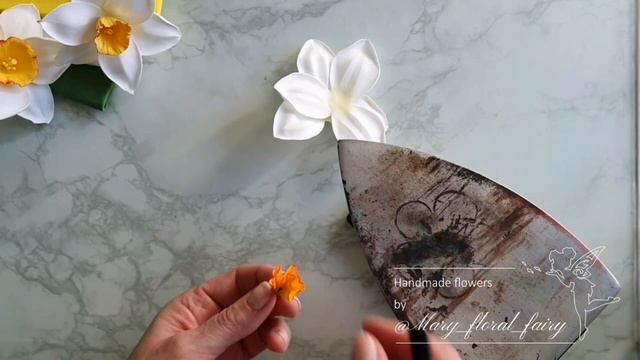 МК |DIY Нарциссы из фоамирана без молдов. Супер-короткая смотреть онлайн
