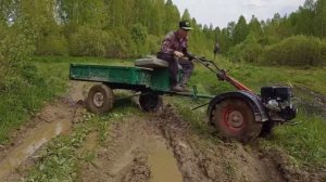 мотоблок как транспорт