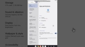 Как отключить доступ к камере на Android 13.0