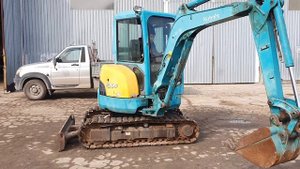 Мини-экскаватор: KUBOTA, U30-3S.