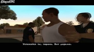Смешные Моменты По Прохождению GTA San Andeas на 100% Канала "StepanGT" - Часть 1 - Пролог