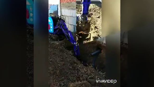 услуги миниэкскаватора